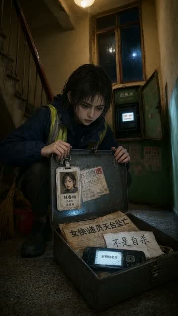 铁盒里的工牌、旧报纸和纸条